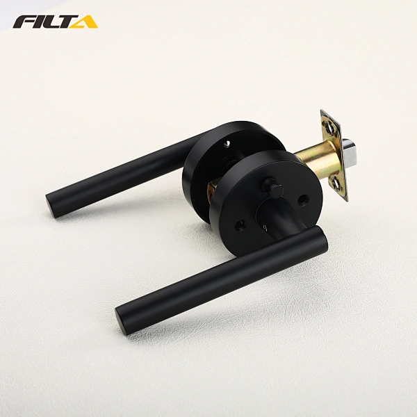 Filta Sleek and Modern Black Interior Door Lock - Contemporary Black ...